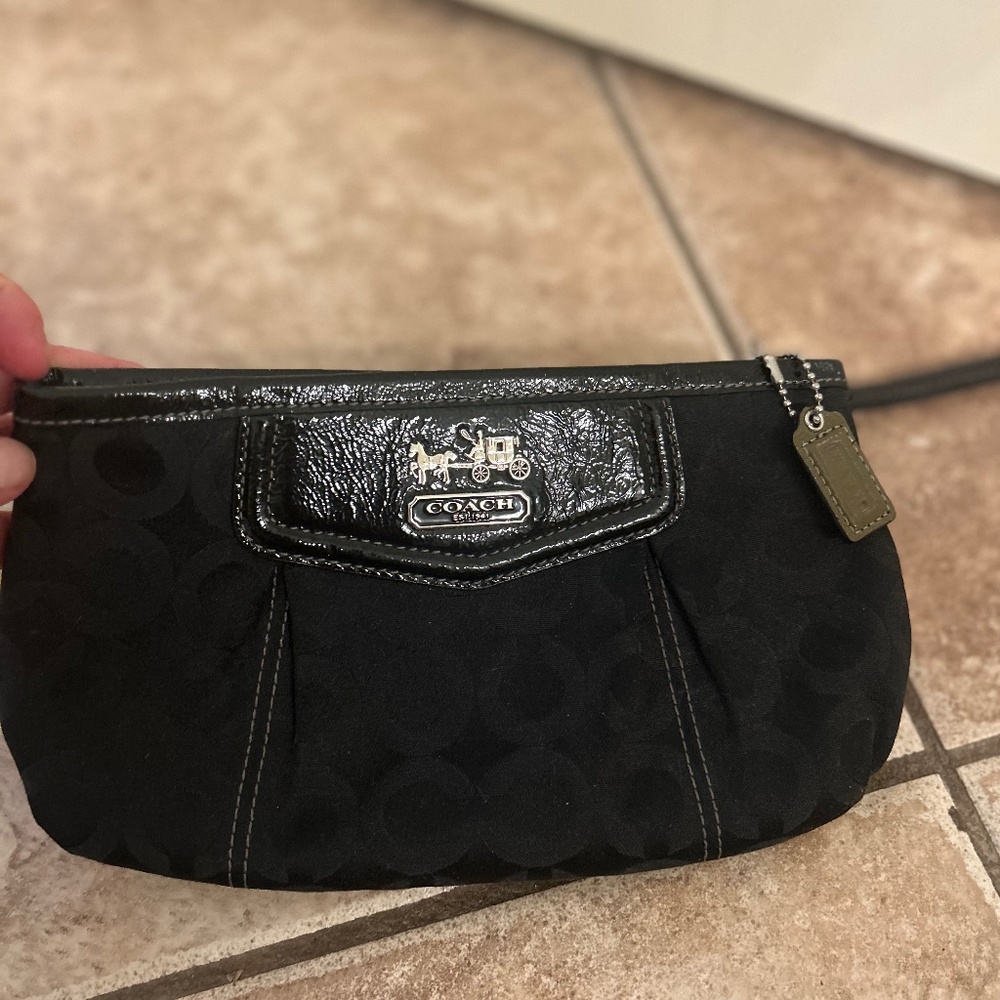 Coach Black Hand Bag